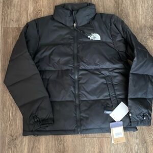 The North Face Charcoal Quilted Jacket
